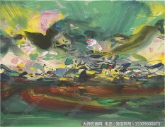 朱德群 油画作品高清大图39下载