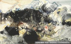 朱德群 油画作品高清大图49下载