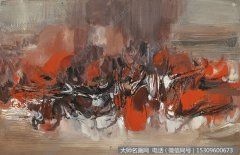 朱德群 油画作品高清50下载