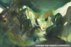 朱德群 油画作品高清47下载