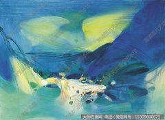 朱德群 油画作品高清大图57下载