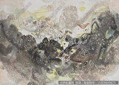 朱德群 作品油画大图73下载