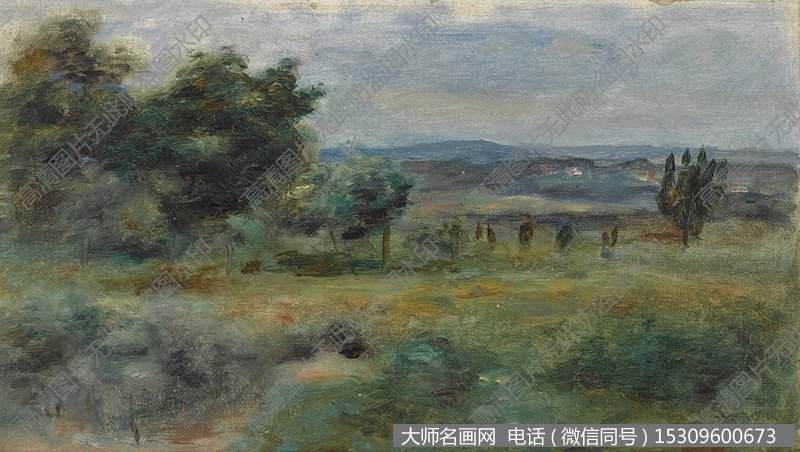雷诺阿 高清油画58下载