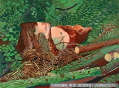 大卫.霍克尼  油画作品高清55下载