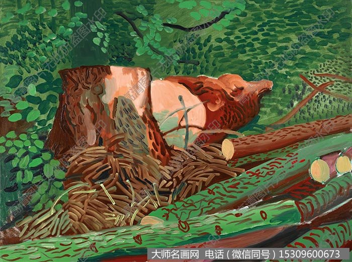 大卫.霍克尼  油画作品高清55下载