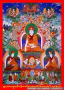 唐卡《西藏桑珠曲顶寺壁画》高清大图下载