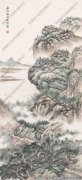 傅抱石国画作品《无限风光在险峰》高清大图21下载
