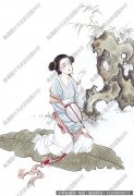 工笔仕女 国画作品高清大图10下载