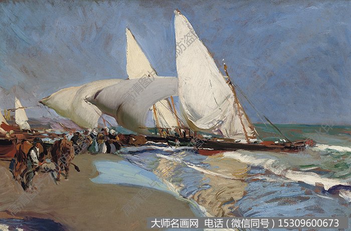 华金索罗拉 油画作品高清56下载