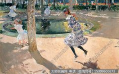 华金索罗拉 油画作品高清65下载