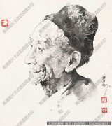 蒋兆和 国画作品高清大图48下载