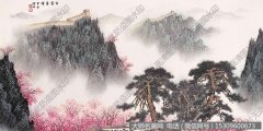 白雪石《古塞春晖》国画作品高清大图112下载