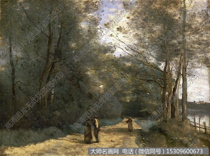 柯罗 油画作品104高清大图下载