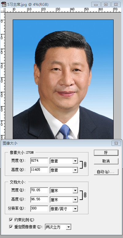 五代领导人 伟人领袖超高清画像