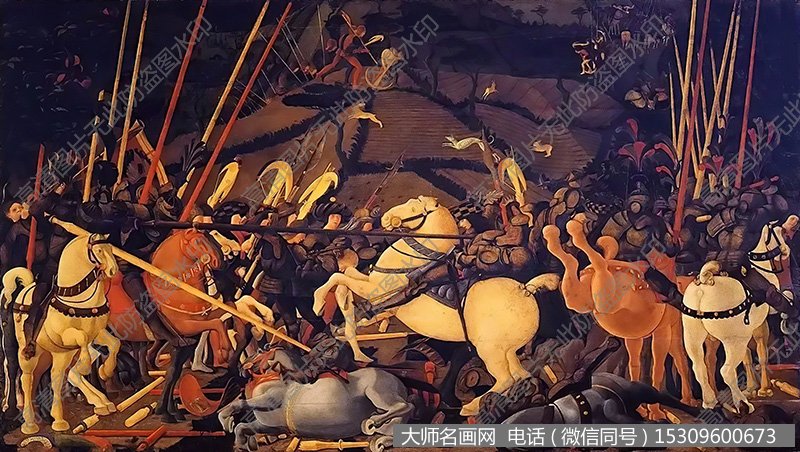 乌切洛作品《圣罗马诺之战2》高清大图下载