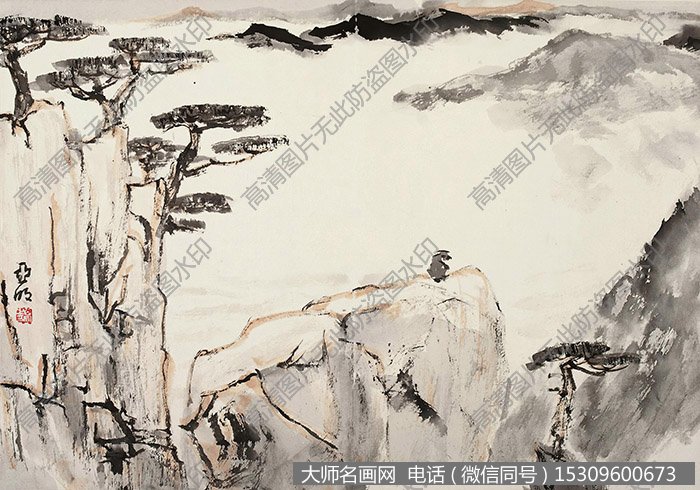 亚明 国画作品78高清大图下载