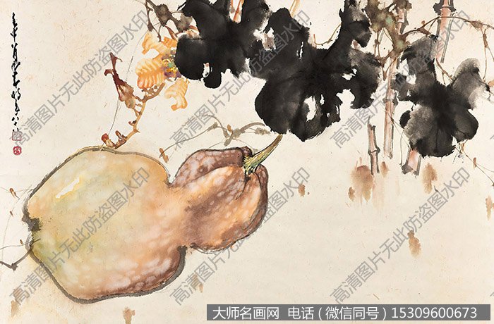 赵少昂 国画作品91高清大图下载