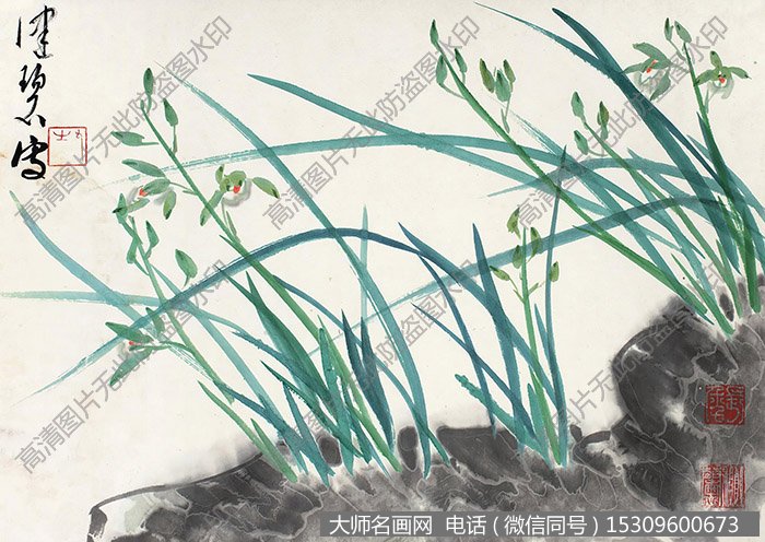 陈佩秋 国画作品88高清大图下载